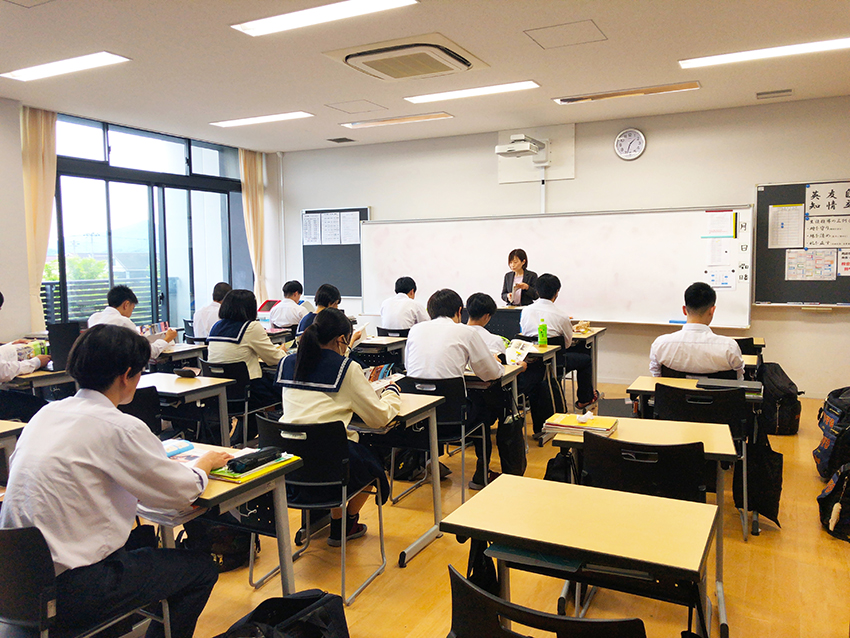 東洋大学付属姫路高等学校にて「COURSE・コースはりま」のご案内をしてきました！